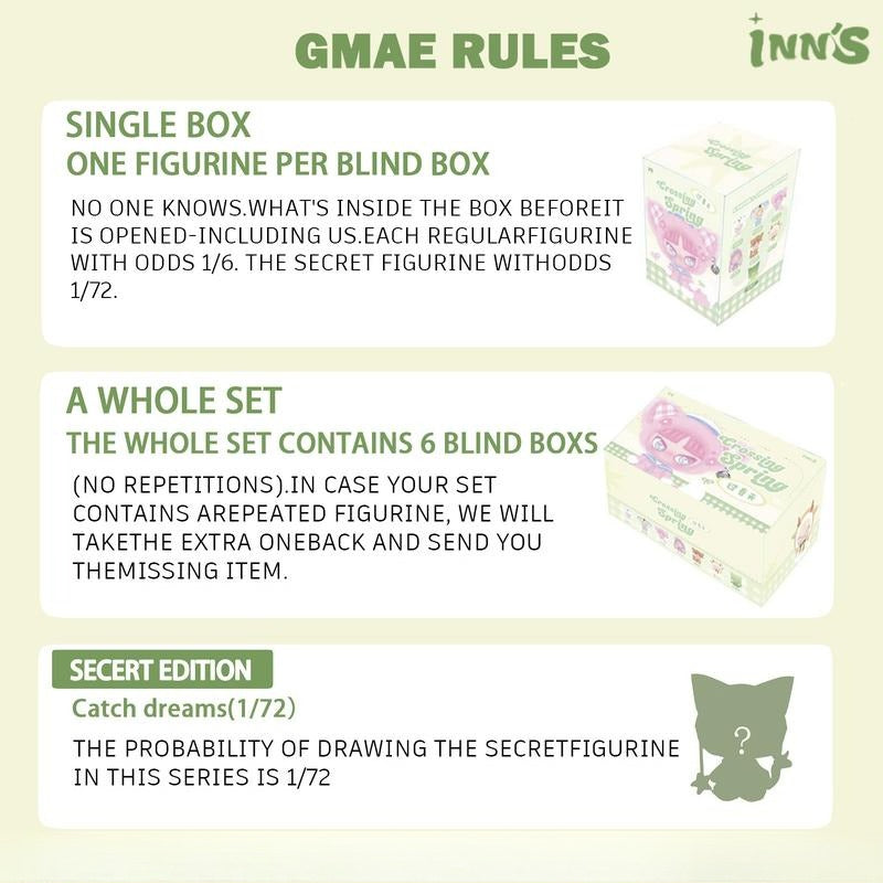 INN'S 2.0-Spring Stuffed Toys blind box