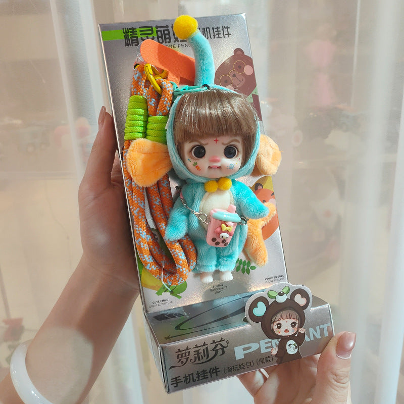 Loli Lingjing cute baby series mobile phone clip