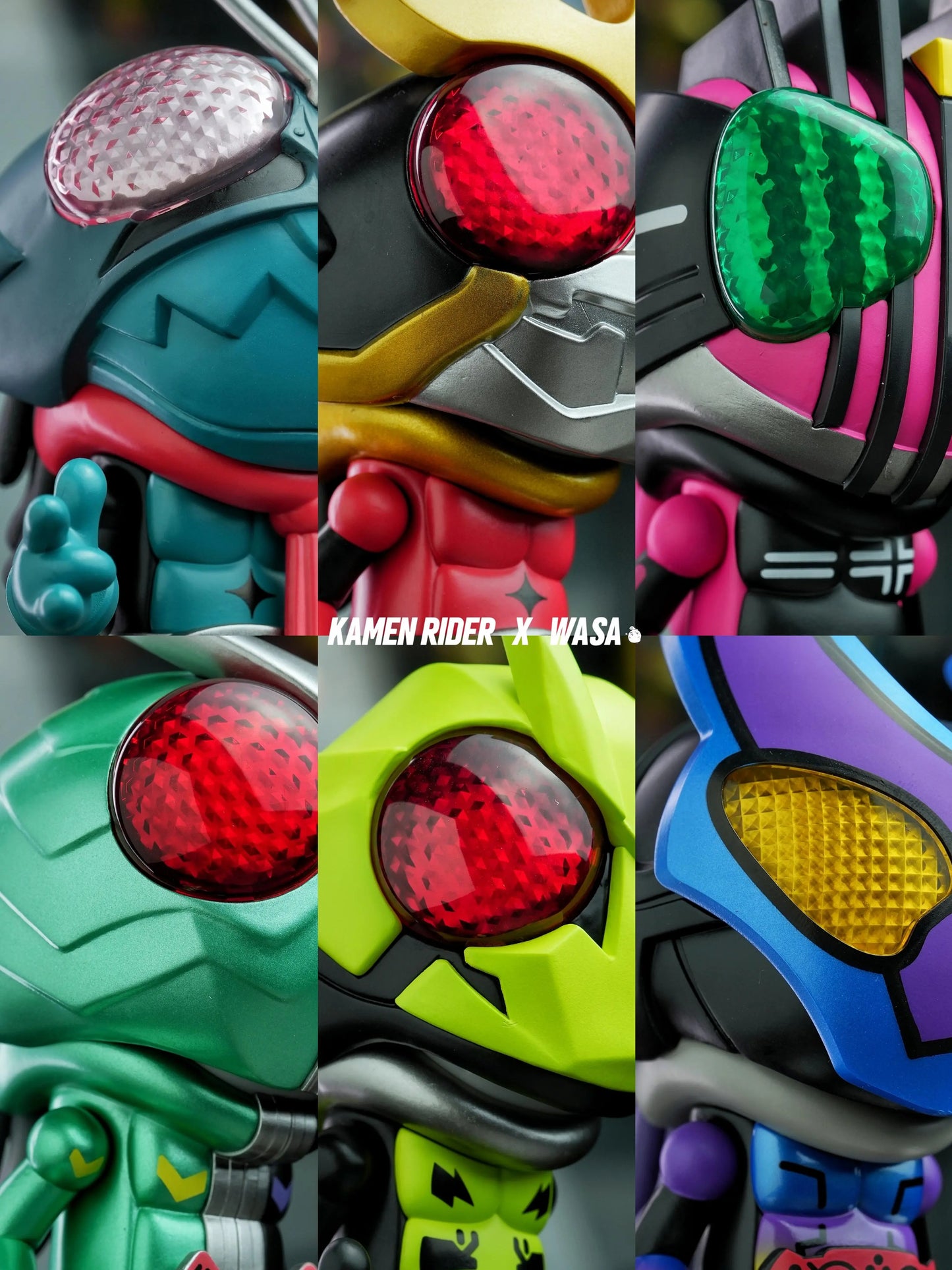 WASA joint Kamen Rider dreadlocks blind box empty my emperor riding Gabe surrounding doll tide play figure ornament gift