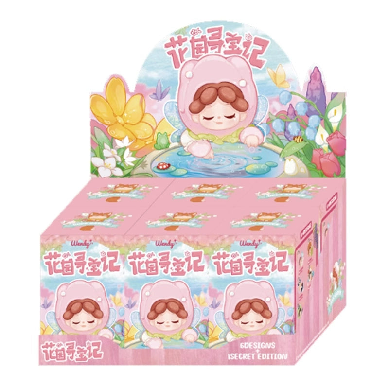 DODOSUGAR Wendy Garden Treasure Hunt Plush Blind Box Figure Girl Gift Ornament Surprise Toy Doll
