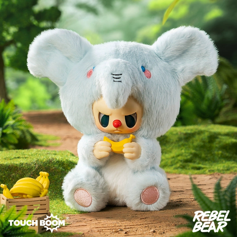 Rebel Bear Animal Series Vinyl Plush Blind Box Cute Gift Plush Pendant
