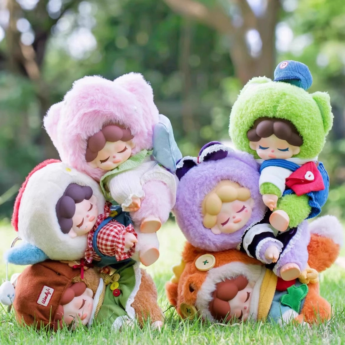 DODOSUGAR Wendy Garden Treasure Hunt Plush Blind Box Figure Girl Gift Ornament Surprise Toy Doll
