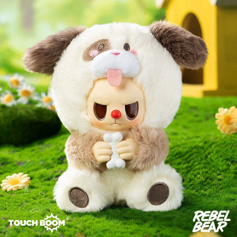 Rebel Bear Animal Series Vinyl Plush Blind Box Cute Gift Plush Pendant
