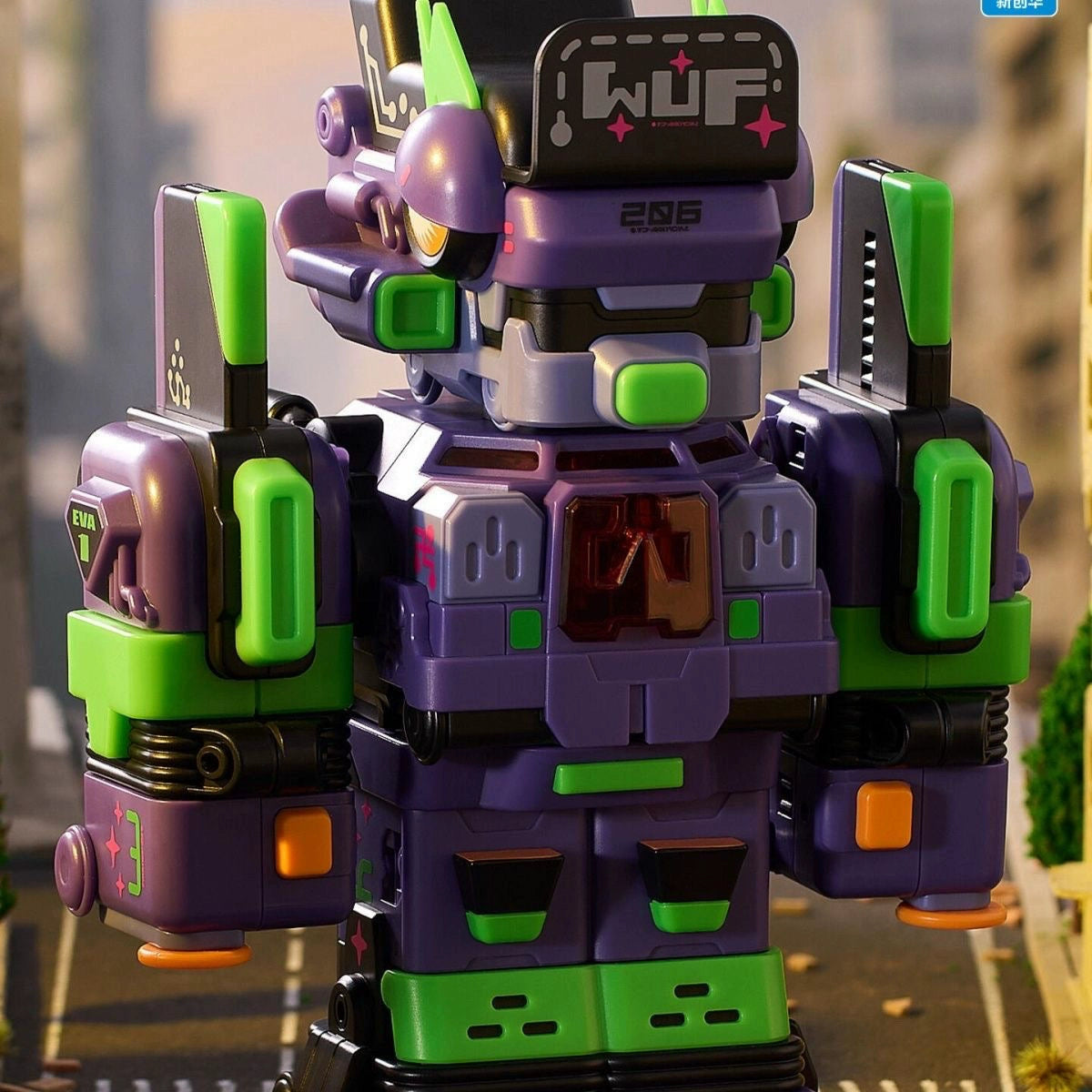 Genuine WASA No. 1 machine eva New Century Gospel Warrior blind box figure super train combined robot ornament