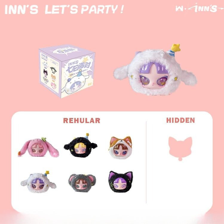 INN‘S Let’s party Series Stuffed toy blind box