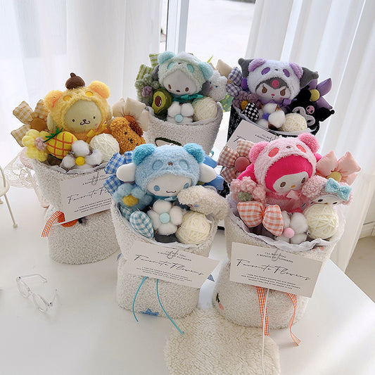 Plush Doll Bouquet