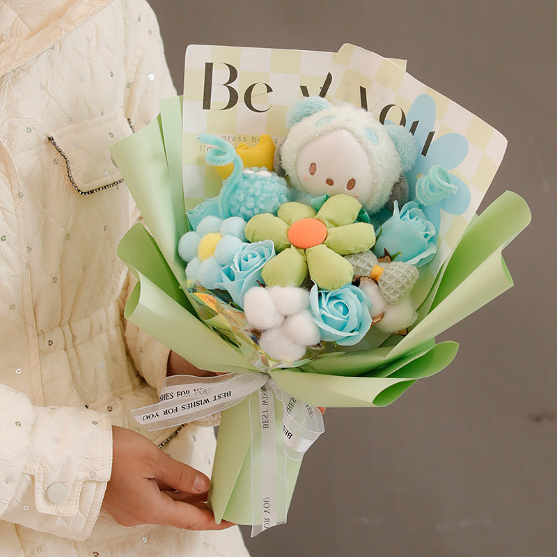 Cute doll bouquet