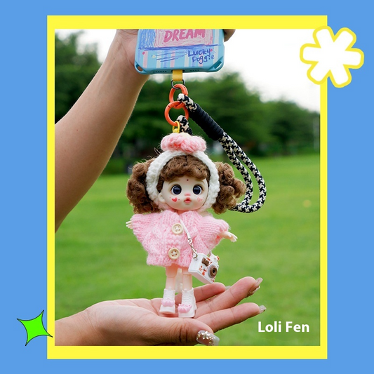 Loli Dream Weaving Sweetheart Series Mobile Phone Clip