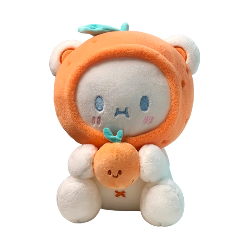 【SANRIO】 Cinnamonroll Kawaii Plush Pillow Squish Toy Friut Serise 26cm