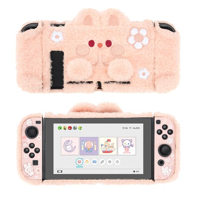 Cute Plush Switch OLED Case