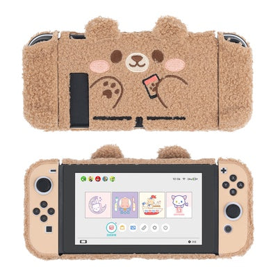 Cute Plush Switch OLED Case