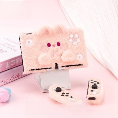 Cute Plush Switch OLED Case