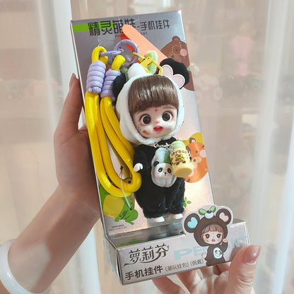 Loli Lingjing cute baby series mobile phone clip