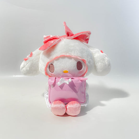 Sanrio Melody Plush with a pink bag