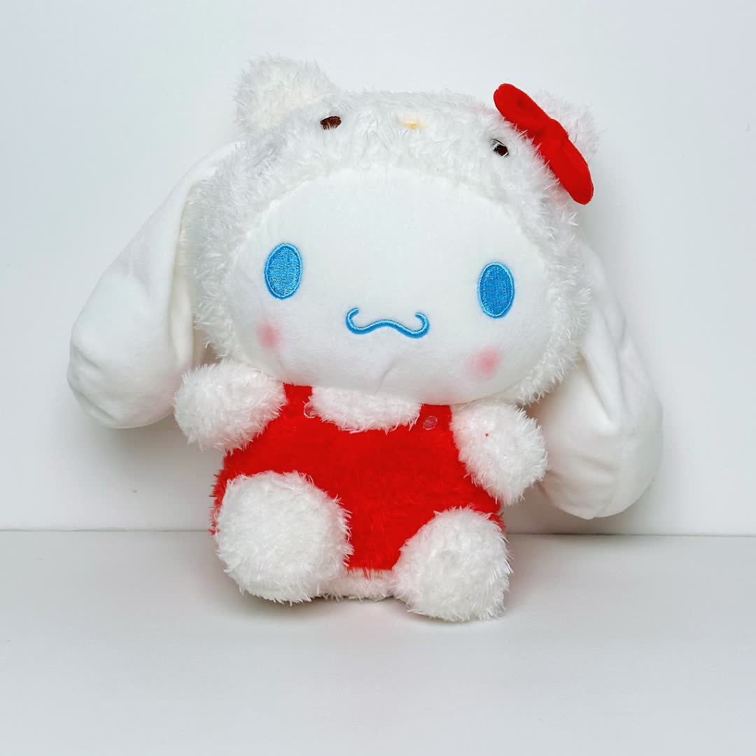 【SANRIO】Cinnamoroll and Kitten Plush Doll Toy