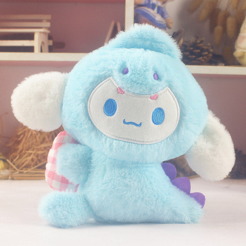 Cinnamoroll and Dinosaur Plush Doll Toy