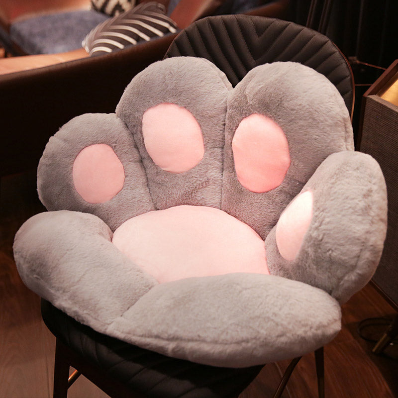 Cat Paw Cushion Comfy Chair Plush Seat