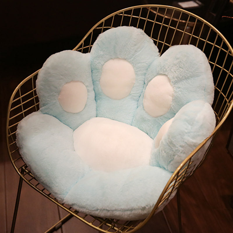 Cat Paw Cushion Comfy Chair Plush Seat