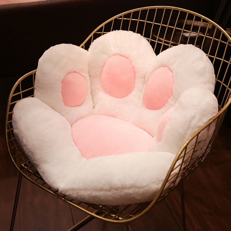 Cat Paw Cushion Comfy Chair Plush Seat